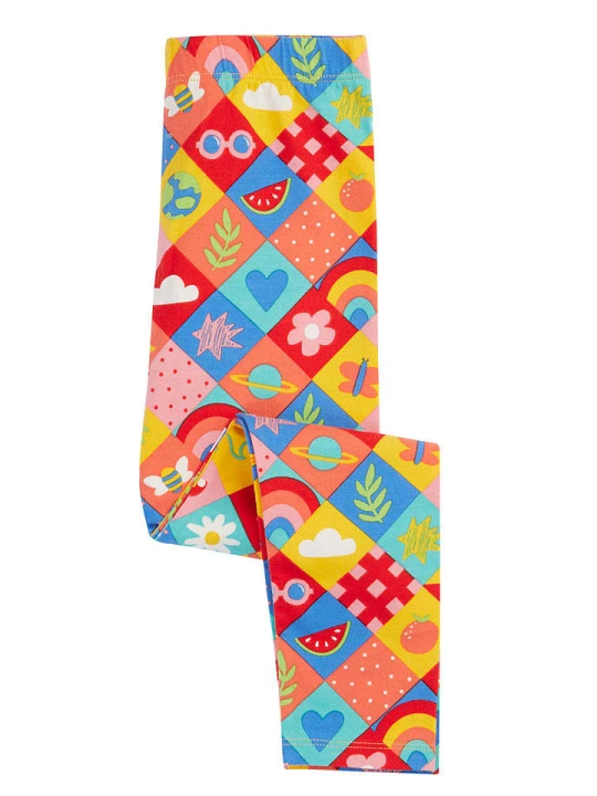 Zdjęcie produktu Frugi Legginsy "Libby" ze wzorem rozmiar: 104 / 110