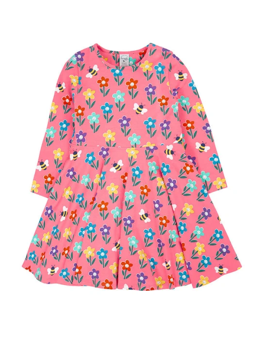 Zdjęcie produktu Frugi Sukienka "Sofia" ze wzorem rozmiar: 116/122