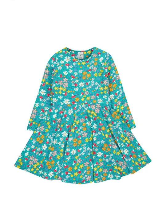Zdjęcie produktu Frugi Sukienka "Sofia" ze wzorem rozmiar: 98/104