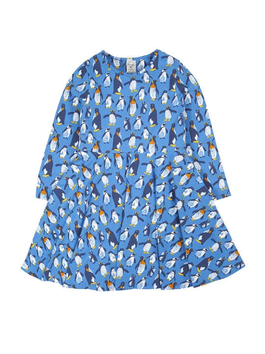 Zdjęcie produktu Frugi Sukienka "Sofia" ze wzorem rozmiar: 98/104