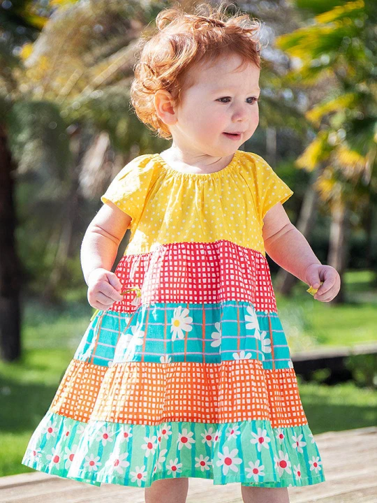 Zdjęcie produktu Frugi Sukienka ze wzorem rozmiar: 104/110