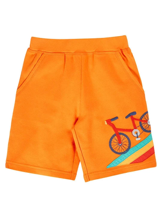 Zdjęcie produktu Frugi Szorty "Birch" w kolorze pomarańczowym rozmiar: 116/122