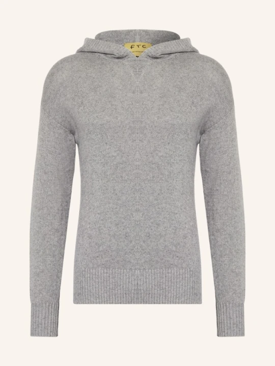 Zdjęcie produktu Ftc Cashmere Bluza Z Kapturem Z Kaszmiru grau SZARY