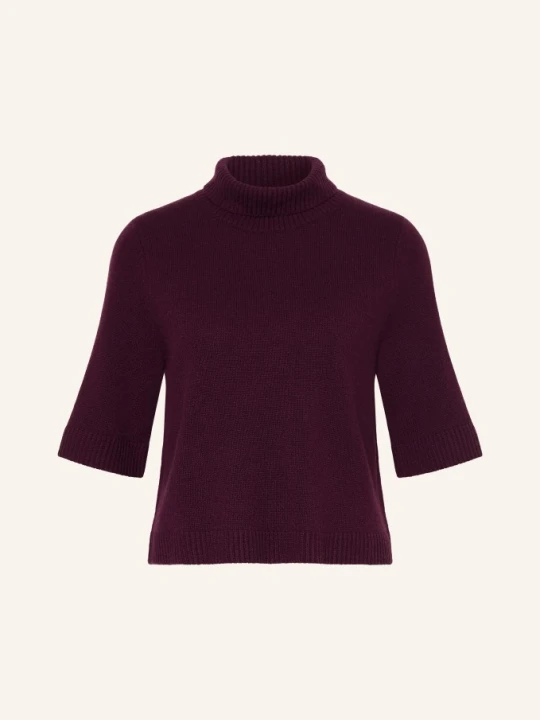 Zdjęcie produktu Ftc Cashmere Dzianinowa Koszulka Z Dzianiny Kaszmirowej rot FUKSJA