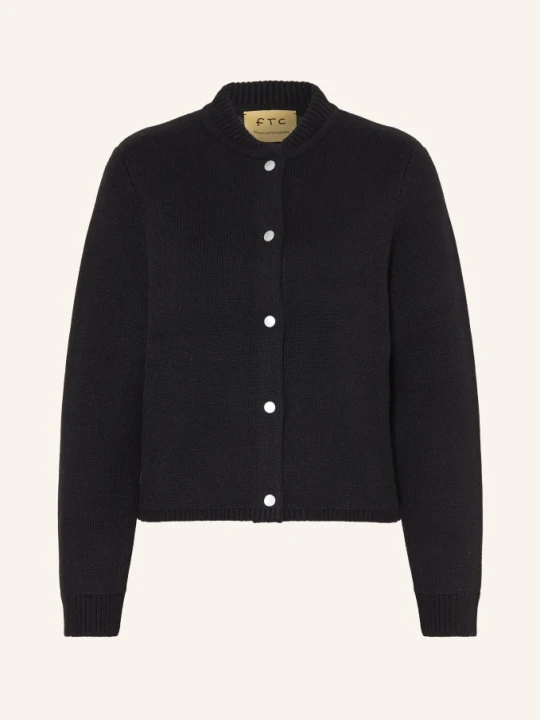 Zdjęcie produktu Ftc Cashmere Kardigan schwarz CZARNY