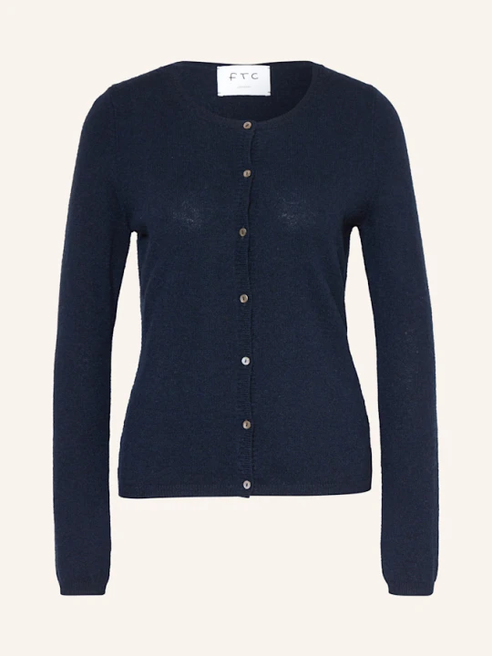 Zdjęcie produktu Ftc Cashmere Kardigan Z Kaszmiru blau GRANATOWY