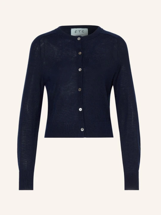 Zdjęcie produktu Ftc Cashmere Kardigan Z Kaszmiru blau GRANATOWY
