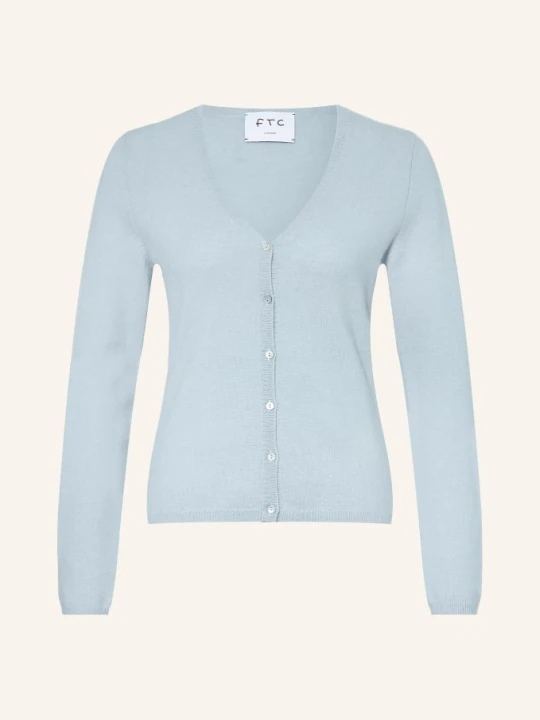 Zdjęcie produktu Ftc Cashmere Kardigan Z Kaszmiru blau JASNONIEBIESKI
