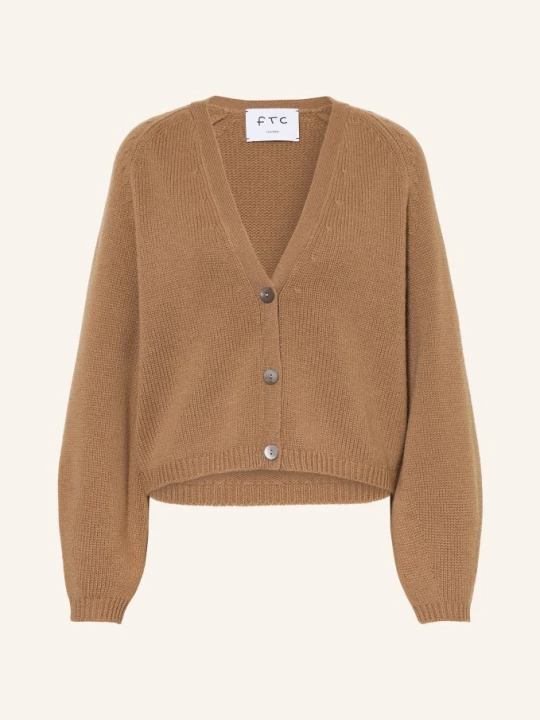 Zdjęcie produktu Ftc Cashmere Kardigan Z Kaszmiru braun CAMELOWY