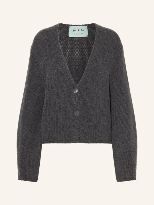Zdjęcie produktu Ftc Cashmere Kardigan Z Kaszmiru grau CZIEMNOSZARY