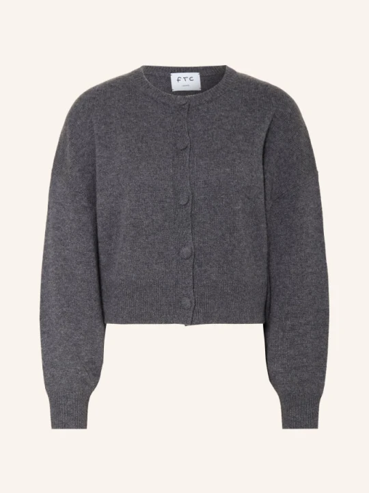 Zdjęcie produktu Ftc Cashmere Kardigan Z Kaszmiru grau CZIEMNOSZARY