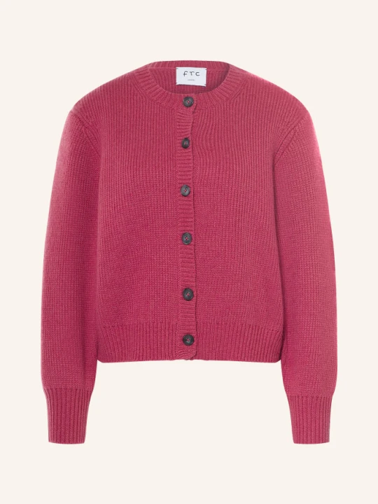Zdjęcie produktu Ftc Cashmere Kardigan Z Kaszmiru pink