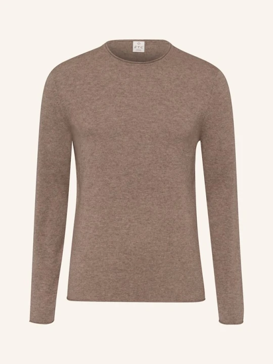 Zdjęcie produktu Ftc Cashmere Sweter Z Dodatkiem Kaszmiru braun BRĄZOWY