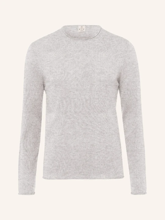 Zdjęcie produktu Ftc Cashmere Sweter Z Dodatkiem Kaszmiru grau SZARY