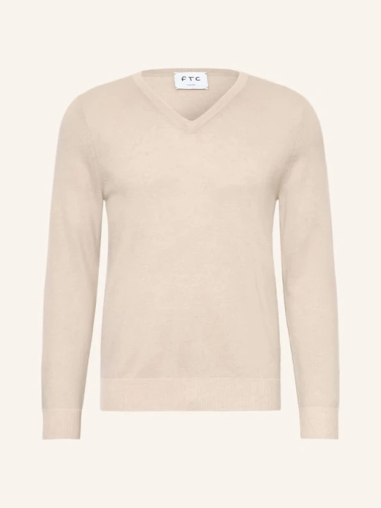 Zdjęcie produktu Ftc Cashmere Sweter Z Kaszmiru beige