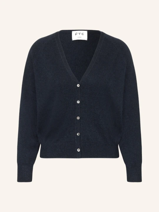 Zdjęcie produktu Ftc Cashmere Sweter Z Kaszmiru blau GRANATOWY