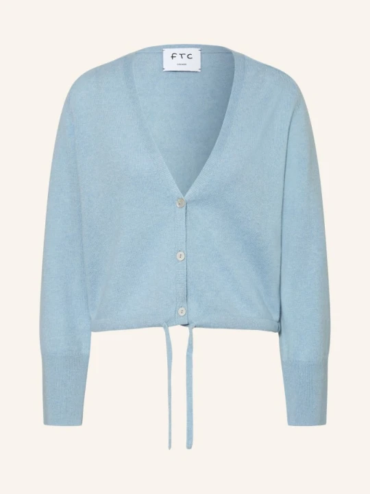 Zdjęcie produktu Ftc Cashmere Sweter Z Kaszmiru blau JASNONIEBIESKI