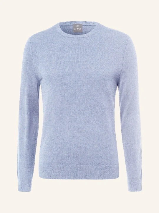 Zdjęcie produktu Ftc Cashmere Sweter Z Kaszmiru grau JASNONIEBIESKI