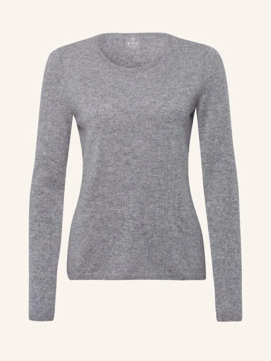 Zdjęcie produktu Ftc Cashmere Sweter Z Kaszmiru grau SZARY