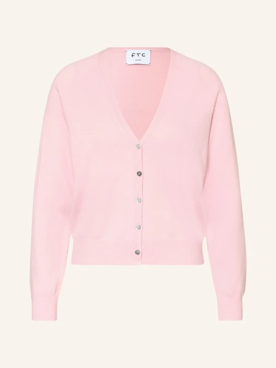 Zdjęcie produktu Ftc Cashmere Sweter Z Kaszmiru rosa RÓŻOWY