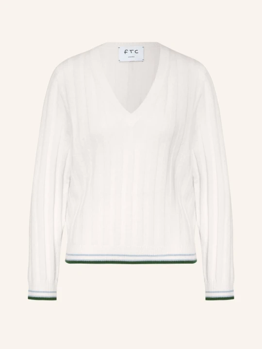 Zdjęcie produktu Ftc Cashmere Sweter Z Kaszmiru weiss ECRU