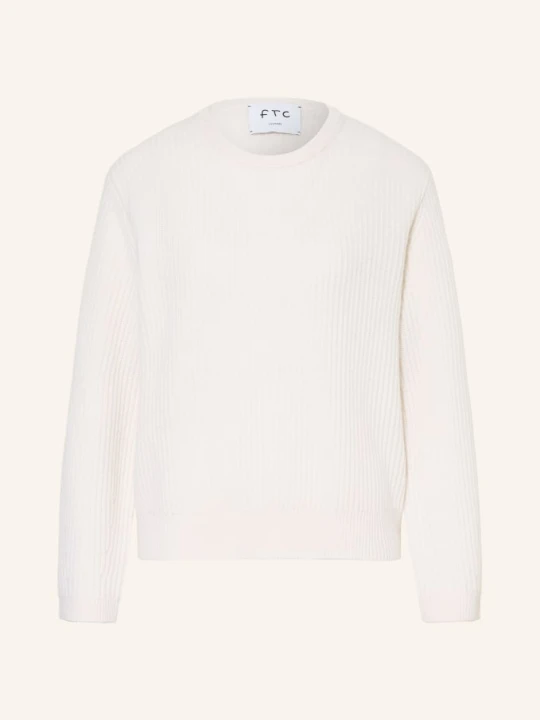 Zdjęcie produktu Ftc Cashmere Sweter Z Kaszmiru weiss BIAŁY