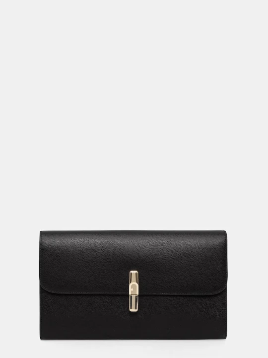 Zdjęcie produktu Furla kopertówka damska skórzana czarny