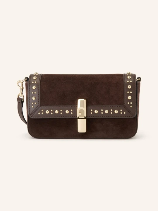 Zdjęcie produktu Furla Listonoszka Iride Small Z Nitami braun