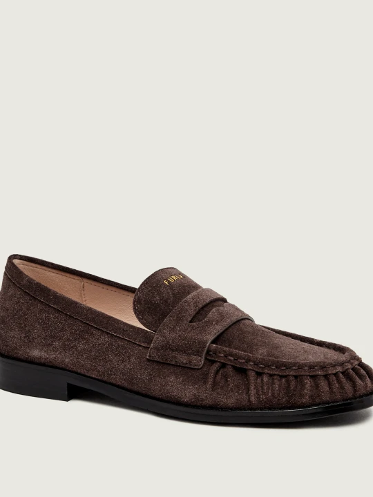 Zdjęcie produktu Furla Loafersy Furla Soft | zamsz brązowy