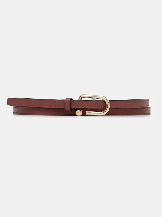 Zdjęcie produktu Furla pasek damski skórzany różowy