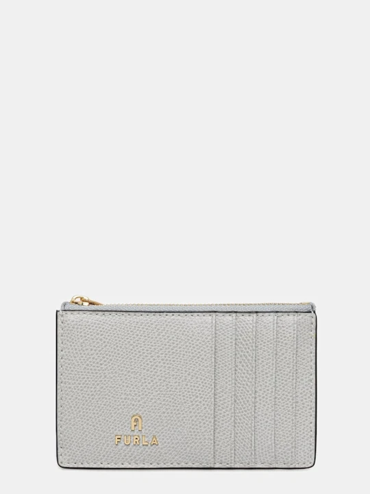 Zdjęcie produktu Furla portfel damski skórzany Camelia M szary