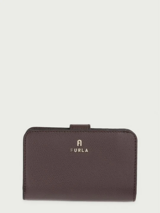 Zdjęcie produktu Furla portfel damski skórzany Camelia M brązowy