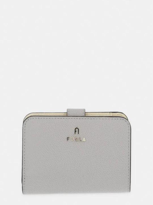 Zdjęcie produktu Furla portfel damski skórzany szary