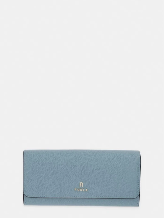Zdjęcie produktu Furla portfel damski skórzany turkusowy