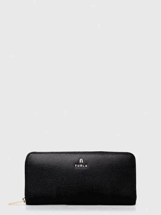 Zdjęcie produktu Furla portfel skórzany czarny