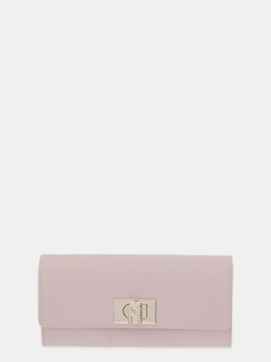 Zdjęcie produktu Furla portfel skórzany różowy