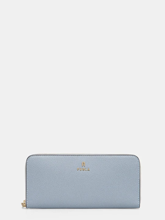 Zdjęcie produktu Furla portfel skórzany niebieski