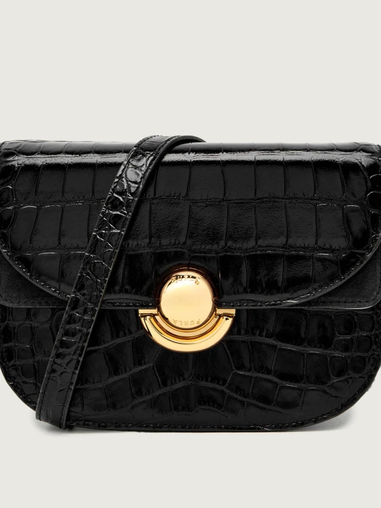 Zdjęcie produktu Furla Skórzana listonoszka FURLA SFERA MINI czarny