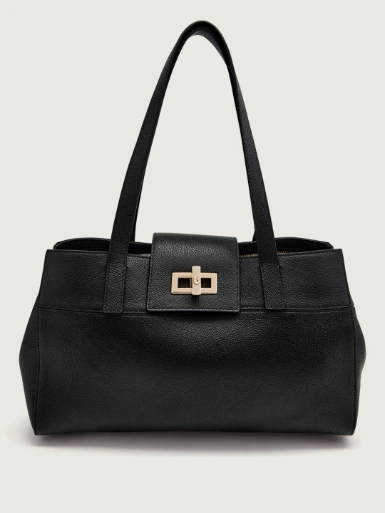 Zdjęcie produktu Furla Skórzana shopperka Furla Amelia czarny