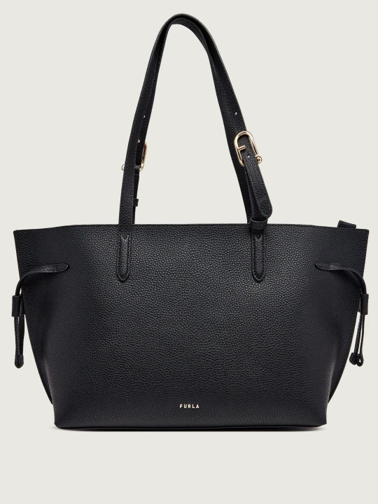Zdjęcie produktu Furla Skórzana shopperka Furla Ava M czarny