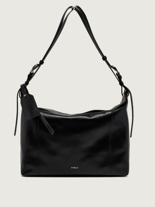 Zdjęcie produktu Furla Skórzana torebka na ramię Furla Ginevra L czarny