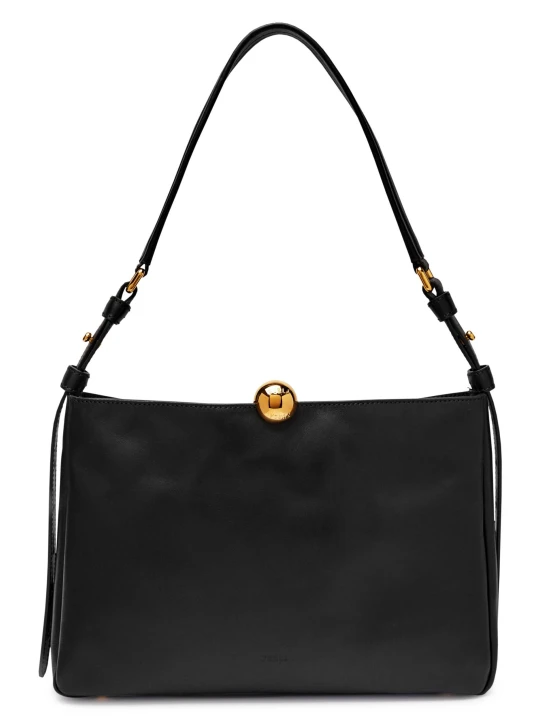 Zdjęcie produktu Furla Skórzana torebka na ramię FURLA SFERA SOFT czarny