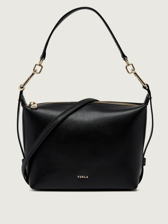 Zdjęcie produktu Furla Skórzana torebka na ramię Furla Tonie Mini czarny