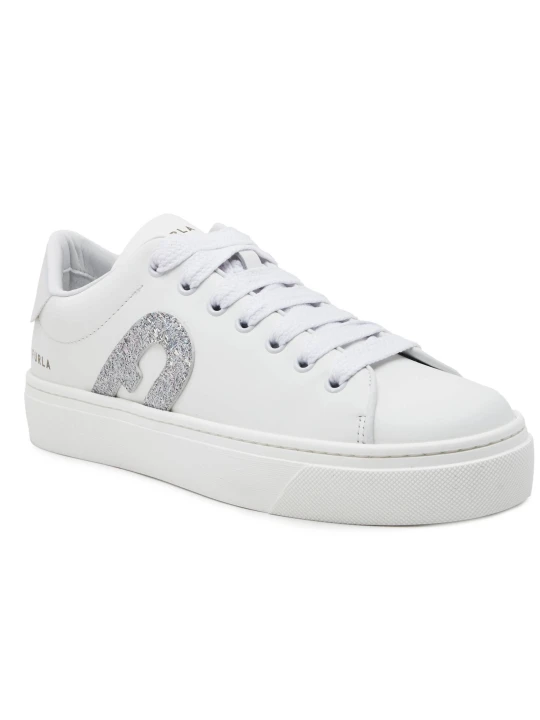 Zdjęcie produktu Furla Skórzane sneakersy Furla Joy biały