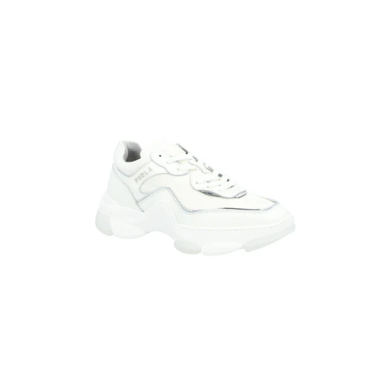 Zdjęcie produktu Furla Skórzane sneakersy WONDERFURLA biały