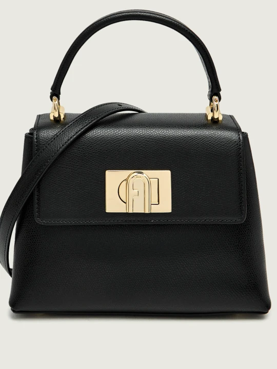 Zdjęcie produktu Furla Skórzany kuferek FURLA 1927 czarny
