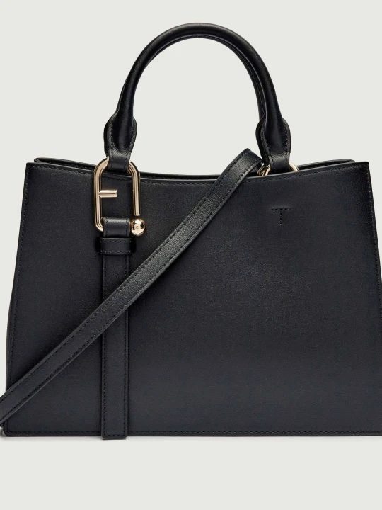 Zdjęcie produktu Furla Skórzany kuferek FURLA NUVOLA czarny
