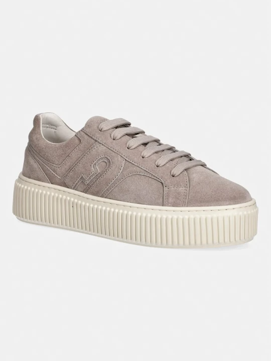 Zdjęcie produktu Furla Sky Lace-Up sneakersy damskie zamszowe brązowy