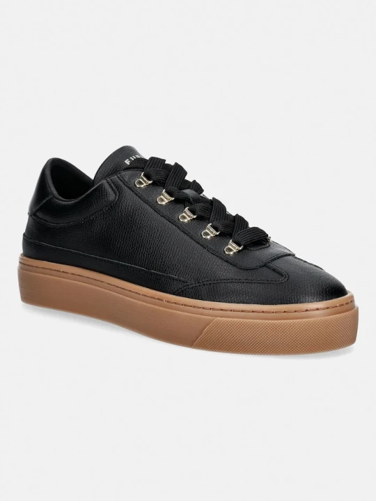 Zdjęcie produktu Furla sneakersy skórzane Enjoy Lace-Up Sneaker czarny