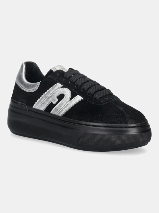 Zdjęcie produktu Furla sneakersy skórzane Nuage Lace-Up Sneaker czarny